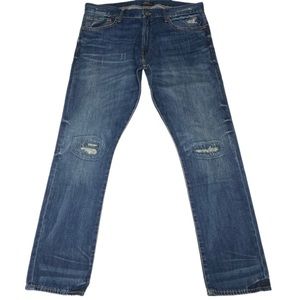 Polo Ralph Lauren Varick Slim Straight Jeans Sz 36x34